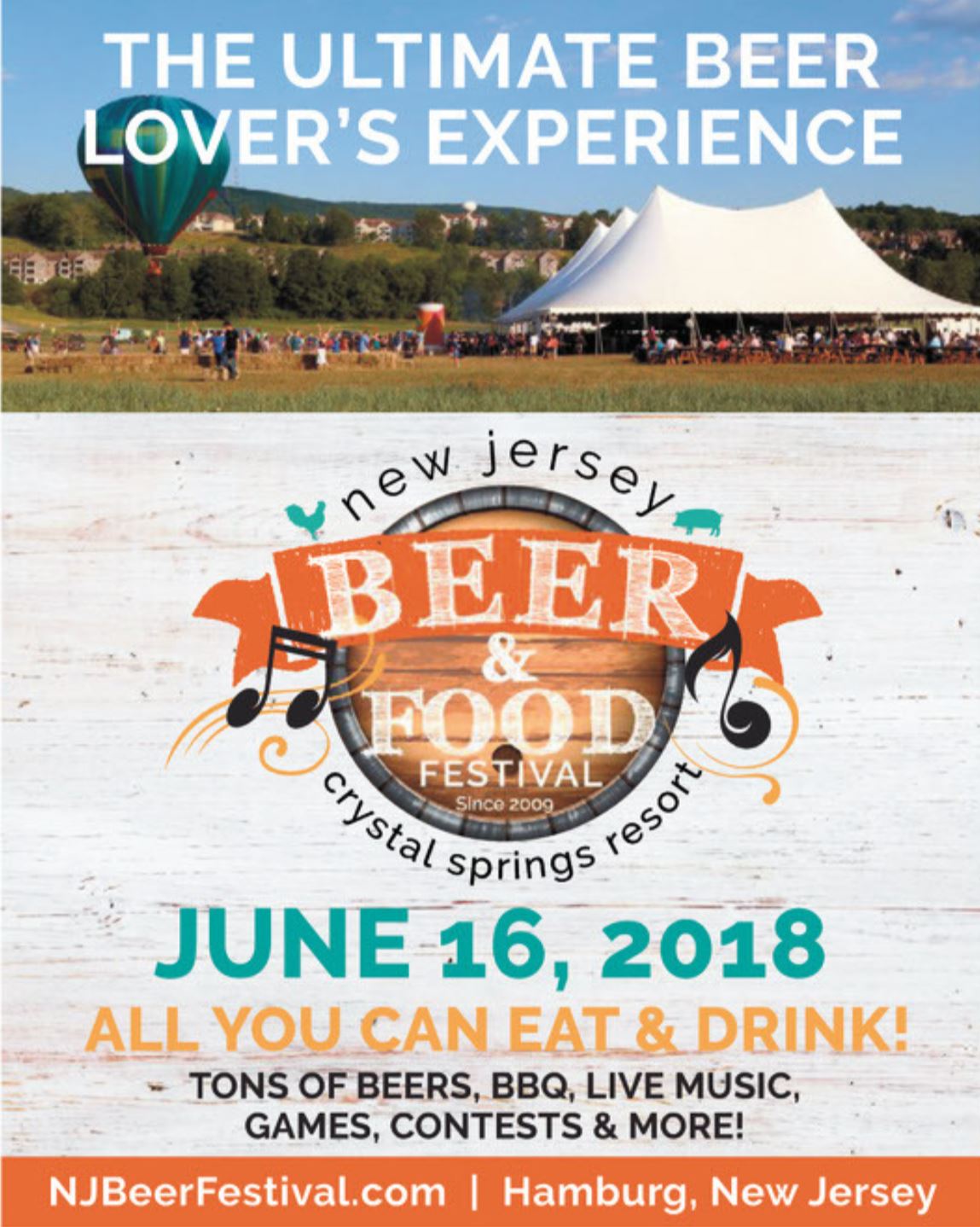 NJ Beer Festival Edible Jersey